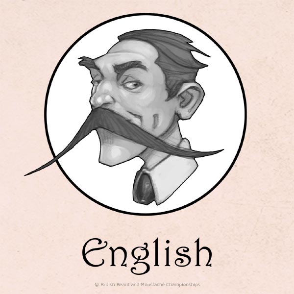 English Moustache Category