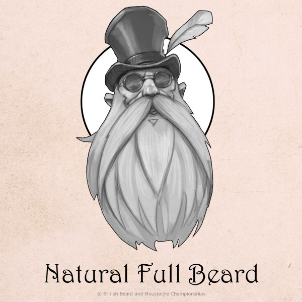 Natural Full Beard Category