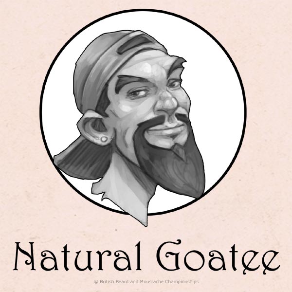 Natural Goatee Partial Beard Category