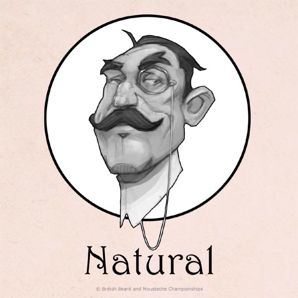 Natural Moustache